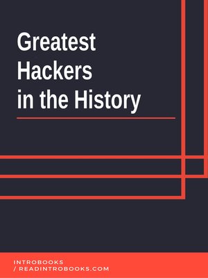 cover image of Greatest Hackers in the History